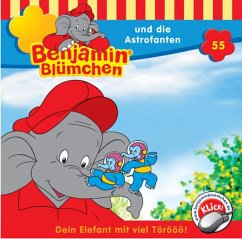 Benjamin Blümchen und die Astrofanten / Benjamin Blümchen Bd.55 (1 Audio-CD) - Donnelly, Elfie