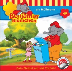 Benjamin Blümchen als Müllmann / Benjamin Blümchen Bd.49 (1 Audio-CD) - Donnelly, Elfie