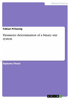 Parameter determination of a binary star system