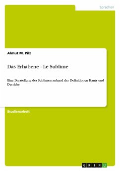 Cover Das Erhabene - Le Sublime