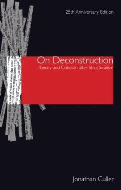 On Deconstruction - Culler, Jonathan
