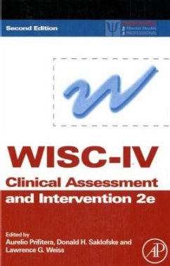 Cover WISC-IV Clinical Assessment and Intervention