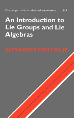 An Introduction to Lie Groups and Lie Algebras - Kirillov, Alexander A.
