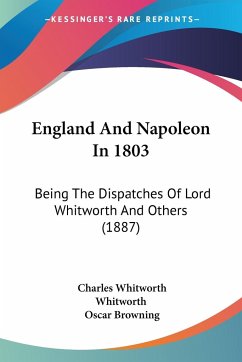 England And Napoleon In 1803