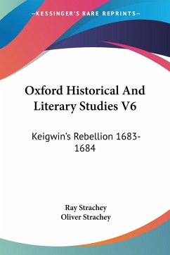 Oxford Historical And Literary Studies V6