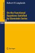 On the Functional Equations Satisfied... - Bild 1