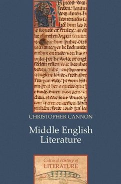 Middle English Literature - Cannon, Christopher