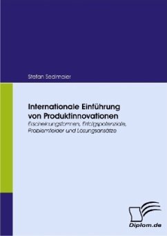 Internationale Einführung von Produktinnovationen - Sedlmaier, Stefan