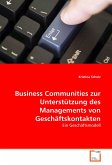 Business Communities zur Unterstützung des Managements von Geschäftskontakten
