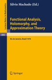 Functional Analysis, Holomorphy, and Approximation Theory