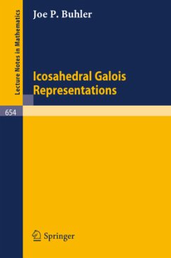 Icosahedral Galois Representations - Buhler, J. P.