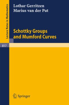 Schottky Groups and Mumford Curves - Gerritzen, L.;Put, M. van der