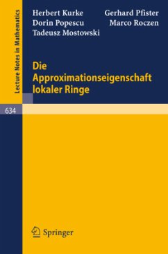 Die Approximationseigenschaft lokaler Ringe - Kurke, H.;Popescu, D.;Roczen, M.
