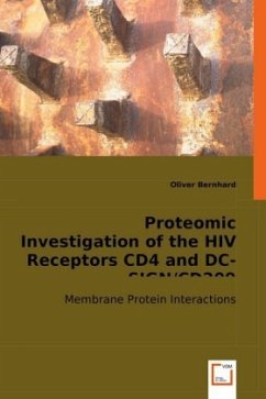 Proteomic Investigation of the HIV receptors CD4 and DC-SIGN/CD209 - Bernhard, Oliver