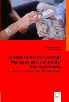 Analyst Forecasts, Earnings Management, and Insider Trading Patterns - Markarian, Garen Bricker, Robert