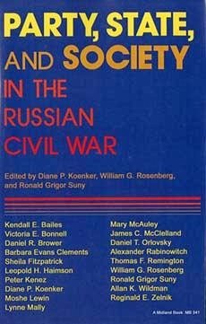 Cover Party, State, and Society in the Russian Civil War