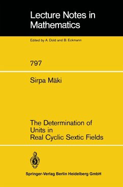 The Determination of Units in Real Cyclic Sextic Fields - Mäki, S.