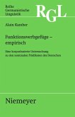 Funktionsverbgefüge - empirisch