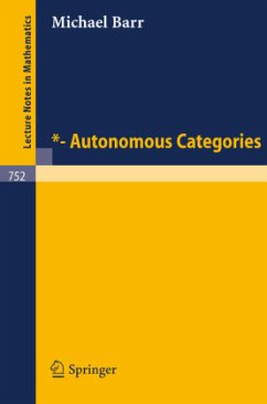 *- Autonomous Categories - Barr, M.