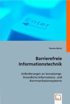 Barrierefreie Informationstechnik - Kulick, Torsten
