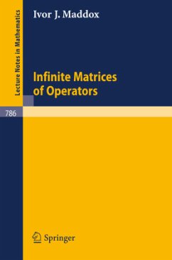 Infinite Matrices of Operators - Maddox, I. J.