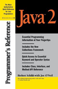 Java 2 Programmer's Reference - Schildt, Herbert; O'Neil, Joseph