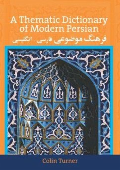 A Thematic Dictionary of Modern Persian - Turner, Colin