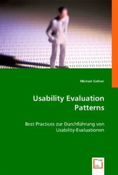 Usability Evaluation Patterns - Gellner, Michael