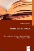 Presse unter Zensur