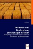 Auftreten und Bekämpfung phytophager Insekten