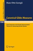 Canonical Gibbs Measures