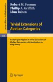 Trivial Extensions of Abelian Categories