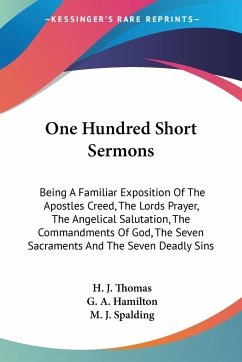 One Hundred Short Sermons - Thomas, H. J.