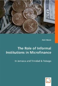 The Role of Informal Institutions in Microfinance - Malaki, Akhil