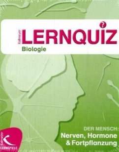 Lernquiz Biologie (Kartenspiel), Der Mensch: Nerven, Hormone & Fortpflanzung