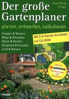 Der große Gartenplaner, m. 2 CD-ROM - Wirth, Peter