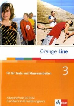 Orange Line 3: Fit für Tests und Klassenarbeiten. Arbeitsheft mit CD-ROM Klasse 7: Buch und CD-ROM. Vorber. auf Kompetenztests, Standardprüf., ... (Orange Line. Ausgabe ab 2005)