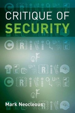 Critique of Security - Neocleous, Mark