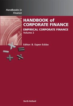 Cover Handbook of Empirical Corporate Finance