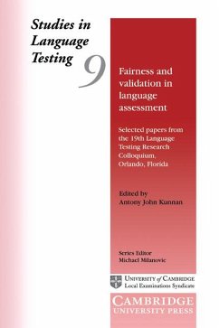 Fairness and Validation in Language Assessment - Kunnan, Antony John; Language Testing Research Colloquium