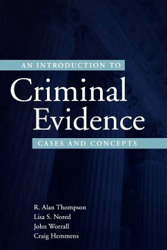 Cover An Introduction to Criminal Evidence