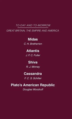 Cover Today and Tomorrow Volume 19 Great Britain, The Empire and America