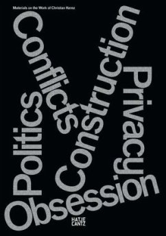 Cover Christian Kerez Conflicts Politics Construction Privacy Obsessions