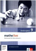 9. Schuljahr Erweiterungskurs, Lehrerband mit CD-ROM / Mathe Live