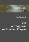 Die vermögensrechtlichen Klagen