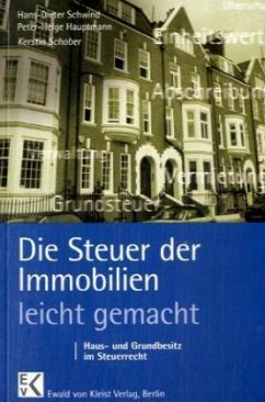 Cover Die Steuer der Immobilien - leicht gemacht