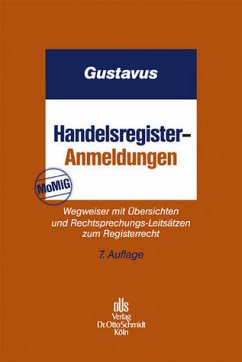 Handelsregister-Anmeldungen - Gustavus, Eckhart / Böhringer, Walter / Melchior, Robin