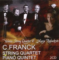 Franck:String Quartet,Piano Quintet - Rubackyte,Muza