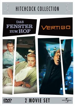 Hitchcock Collection - 2 Movie Set: Das Fenster zum Hof / Vertigo - James Stewart,Grace Kelly,Raymond Burr