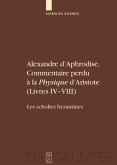 Alexandre d'Aphrodise, Commentaire perdu à la 